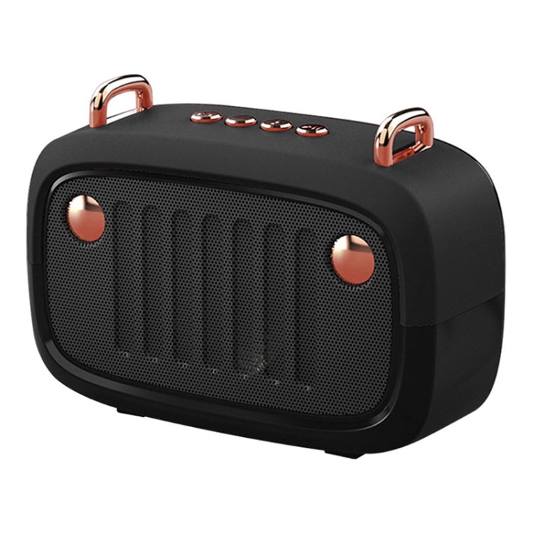 Enceinte Bluetooth sans fil BS32D Subwoofer dessin animé Carte extérieure Enceinte mini portable, Bleu, Noir, Gris Argent, Orange, Vert