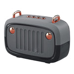 Enceinte Bluetooth sans fil BS32D Subwoofer dessin animé Carte extérieure Enceinte mini portable, Bleu, Noir, Gris Argent, Orange, Vert