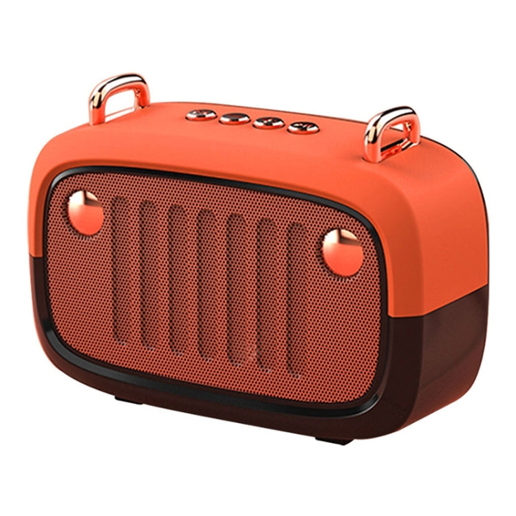 Enceinte Bluetooth sans fil BS32D Subwoofer dessin animé Carte extérieure Enceinte mini portable, Bleu, Noir, Gris Argent, Orange, Vert