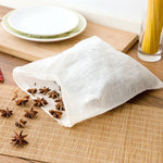 Lot de 100 sacs filtrants en gaze pour soupe, 20x25cm, ustensiles de cuisine, sac d'isolation des résidus de soupe, filtre en gaze pour soupe