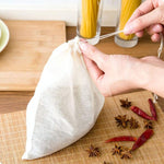 Lot de 100 sacs filtrants en gaze pour soupe, 20x25cm, ustensiles de cuisine, sac d'isolation des résidus de soupe, filtre en gaze pour soupe