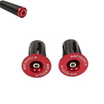 1 paire de bouchons d'extrémité de guidon MEROCA pour VTT, verrou d'expansion, vélo de route, noir, rouge, bleu, vert, violet, or, titane, coloré par électrodéposition