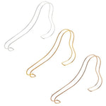 2 PCS Présentoir à talons hauts en acier inoxydable Support de chaussures élastique en métal Support de chaussures, Argent, Titane, Or rose