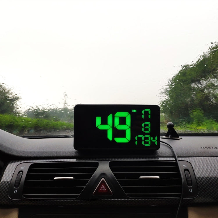 C1090 6.2 inch HUD Car Head-up Display GPS Car Universal Mileage Speed Meter Speeding Alarm / GPS Satellite Speed Measurement, C1090  6.2 inch