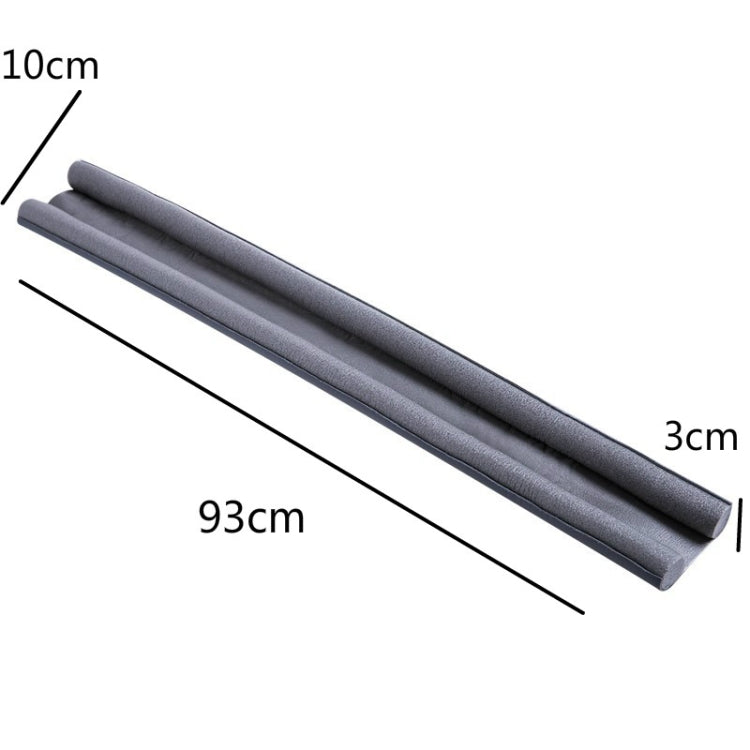 Joint d'étanchéité et bande d'isolation phonique pour porte et fenêtre, bande adhésive coupe-vent et anti-froid, ruban anti-poussière, gris, blanc, noir