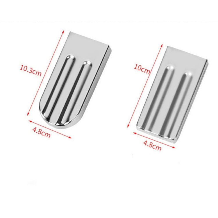 Moule à glace DIY en acier inoxydable, moule à glace ménager, 6 doubles fentes à tête plate, 6 doubles fentes à tête ronde, 3 doubles fentes à tête plate et 3 doubles fentes à tête ronde, 6 doubles fentes en forme de pastèque