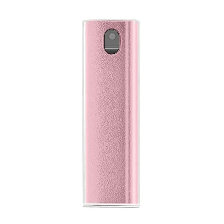 Bouteille vaporisateur portable pour nettoyage d'écran d'ordinateur et de téléphone, Rose Rêve (avec coque et emballage), Gris Spatial (avec coque et emballage)