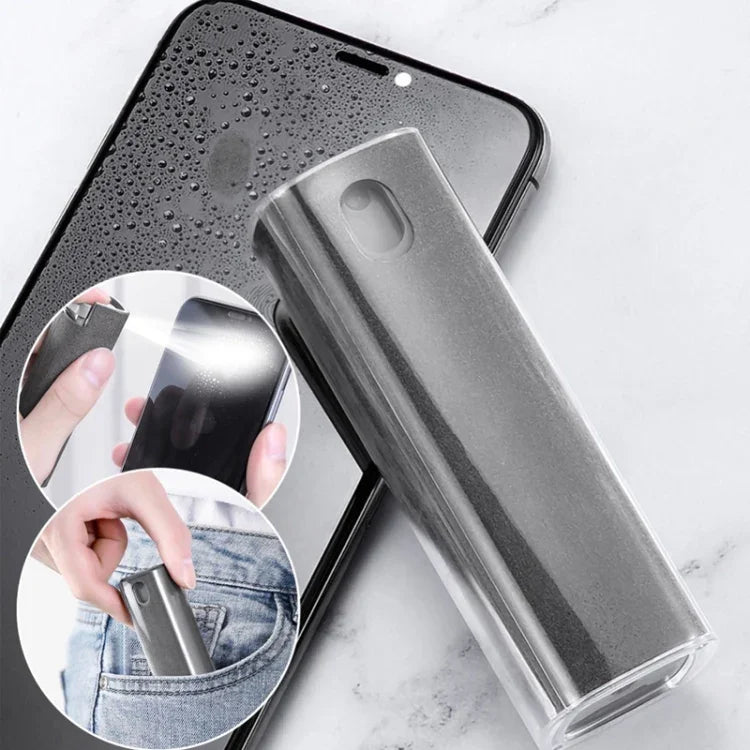 Computer Mobile Phone Screen Cleaning Portable Spray Bottle, Dream Pink (with Shell and Packaging), Space Gray (with Shell and Packaging)