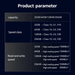 Carte mémoire SD Lexar SD-800X Pro haute vitesse pour appareil photo reflex, 32 Go, 64 Go