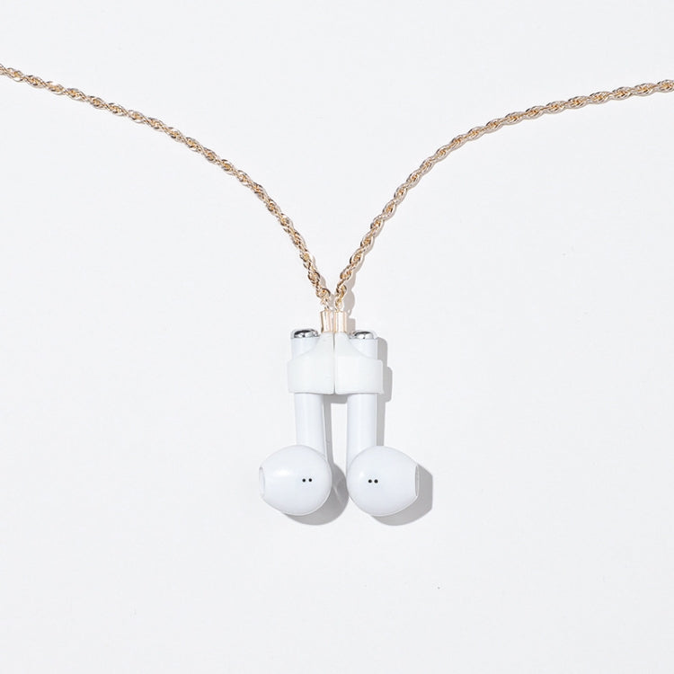 Chaîne anti-perte pour casque sans fil AIRPODS, manchon magnétique puissant, acier inoxydable en titane, collier anti-perte couleur inaltérable, doré, or rose, or noir, couleur acier