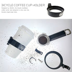 Porte-gobelet vélo pour tasse de café ou de thé au lait, porte-bouteille en alliage d'aluminium, jaune, rouge, bleu, noir, argent