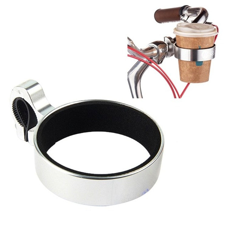 Porte-gobelet vélo pour tasse de café ou de thé au lait, porte-bouteille en alliage d'aluminium, jaune, rouge, bleu, noir, argent