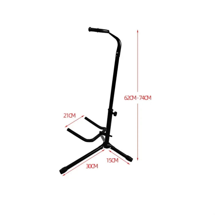 Support de guitare vertical pliable pour une seule guitare, support de guitare vertical pour une seule guitare