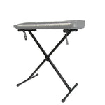 Support d'orgue électronique en forme de X à tube unique, support d'orgue électronique en forme de X