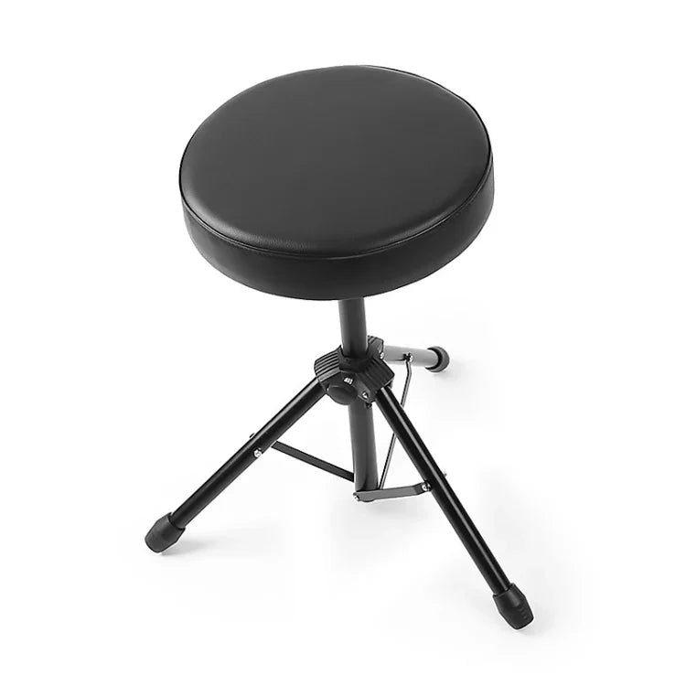 Tabouret releveur rond à support métallique, banc universel pour instruments de musique, tabouret releveur rond