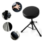 Tabouret releveur rond à support métallique, banc universel pour instruments de musique, tabouret releveur rond