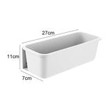 Étagère à épices murale coulissante sans perforation pour armoires et ustensiles de cuisine, blanc, gris