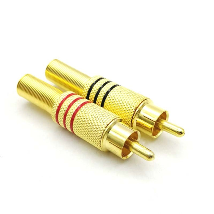 30 pièces tête RCA Lotus prise AV audio et vidéo, prise fleur de prunier, tête RCA Lotus, 30 pièces