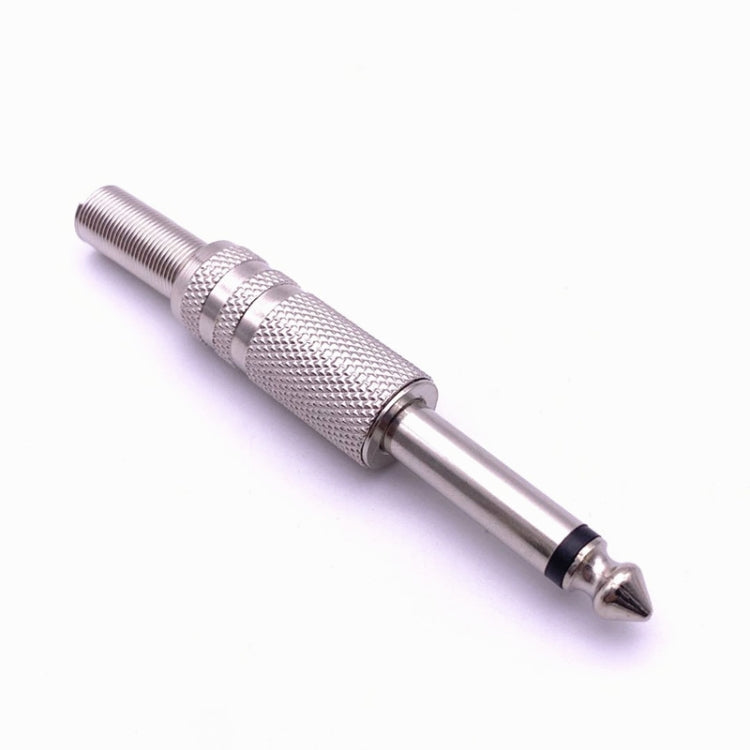 40 pièces de prise audio mono microphone noyau sophomore prise 6,35 mm
