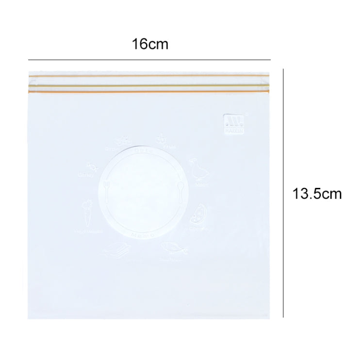 Sacs de conservation pour aliments frais, sacs de rangement pour réfrigérateur, en plastique épaissi, petit (30 pièces/lot), moyen (25 pièces/lot), grand (15 pièces/lot)