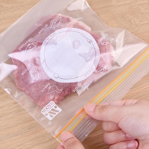 Sacs de conservation pour aliments frais, sacs de rangement pour réfrigérateur, en plastique épaissi, petit (30 pièces/lot), moyen (25 pièces/lot), grand (15 pièces/lot)