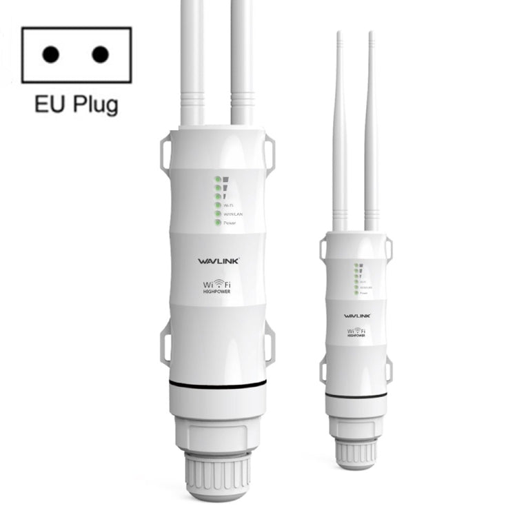 WAVLINK AC600 AP Répéteur Extérieur Haute Puissance Double Fréquence 2.4G/5G, Prise EU, Prise US, Prise UK