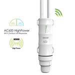 WAVLINK AC600 AP Répéteur Extérieur Haute Puissance Double Fréquence 2.4G/5G, Prise EU, Prise US, Prise UK