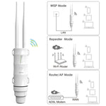 WAVLINK AC600 AP Répéteur Extérieur Haute Puissance Double Fréquence 2.4G/5G, Prise EU, Prise US, Prise UK