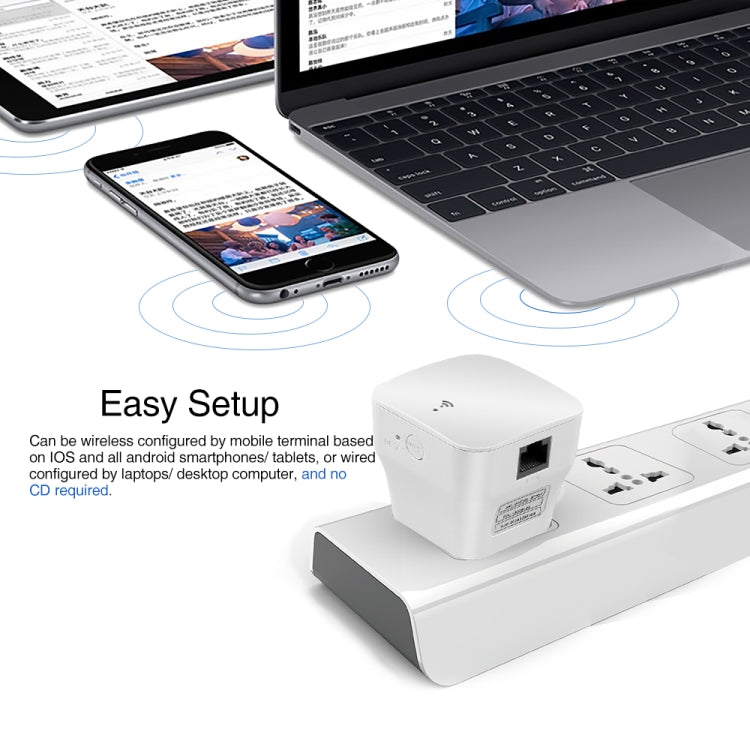Répéteur amplificateur de signal WIFI PIXLINK WR12 300Mbps, prise EU, prise UK, prise US, prise AU