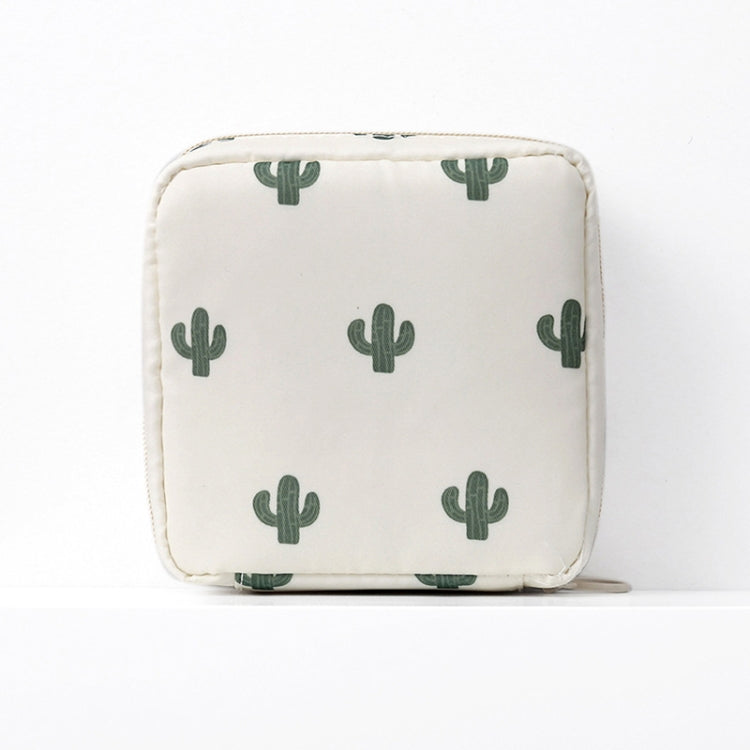 Sac de rangement épaissi portable pour serviettes hygiéniques de voyage