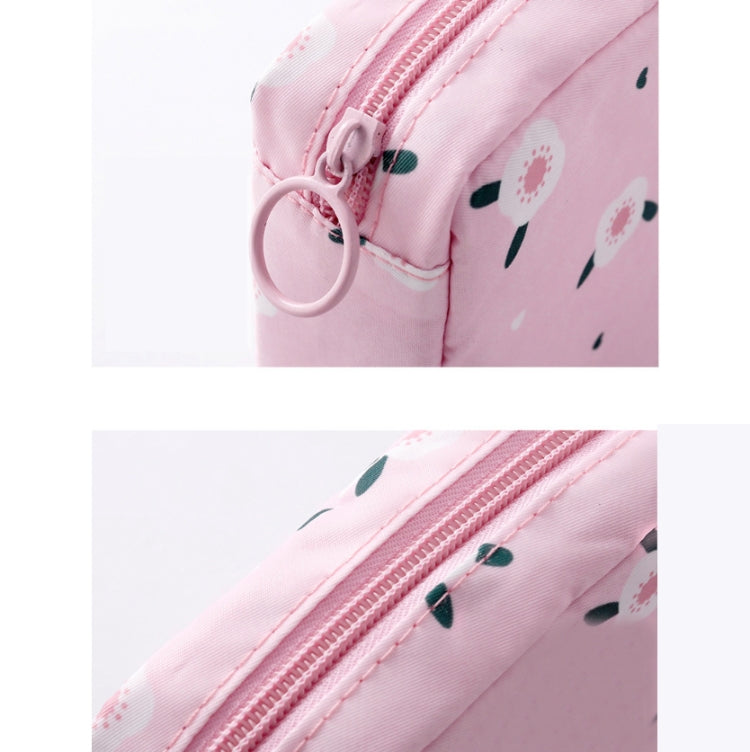 Sac de rangement épaissi portable pour serviettes hygiéniques de voyage