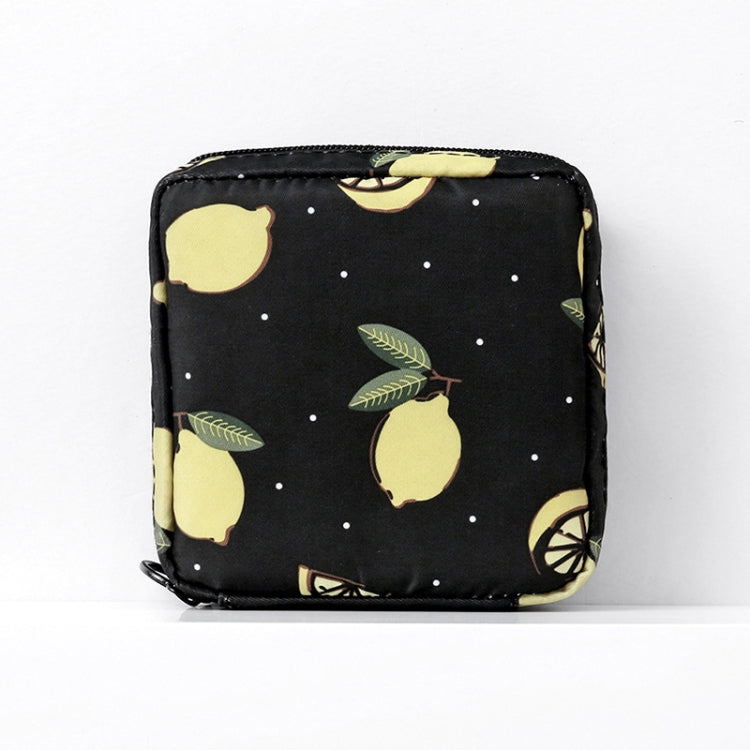 Sac de rangement épaissi portable pour serviettes hygiéniques de voyage