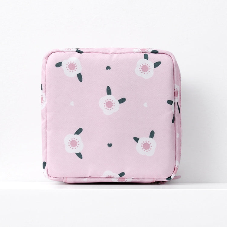 Sac de rangement épaissi portable pour serviettes hygiéniques de voyage