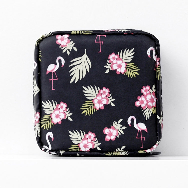 Sac de rangement épaissi portable pour serviettes hygiéniques de voyage