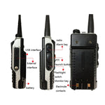 Baofeng BF-B2Plus talkie-walkie FM mini haute puissance 15 km, prise AU, prise UE, prise US, prise UK