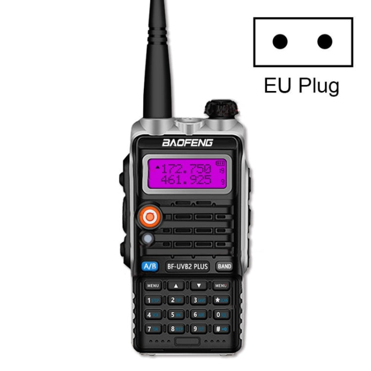 Baofeng BF-B2Plus talkie-walkie FM mini haute puissance 15 km, prise AU, prise UE, prise US, prise UK