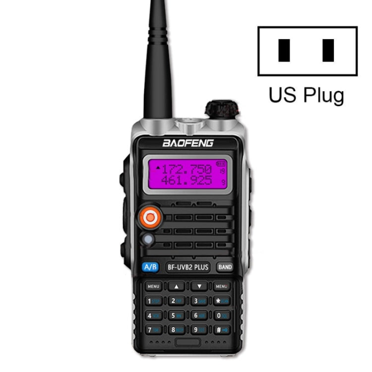 Baofeng BF-B2Plus talkie-walkie FM mini haute puissance 15 km, prise AU, prise UE, prise US, prise UK