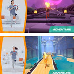 Anneau de fitness pour jeux vidéo + sangle de jambe pour Nintendo NS