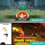 Anneau de fitness pour jeux vidéo + sangle de jambe pour Nintendo NS