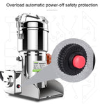 Broyeur de poudre de matériel médicinal pivotant, petite machine à moudre les médicaments pour pharmacie Prise UE, Machine à moudre les médicaments
