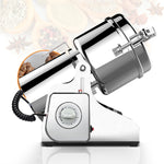Broyeur de poudre de matériel médicinal pivotant, petite machine à moudre les médicaments pour pharmacie Prise UE, Machine à moudre les médicaments