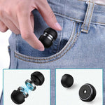 Support Invisible Champignon Créatif pour Ordinateur Portable, Compact, Portable, Élévateur de Bureau pour Ventilateur, Chauffage, Étagère, Noir, Vert