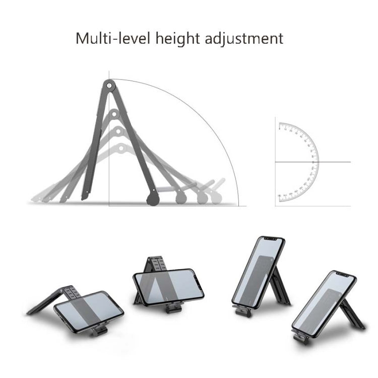 Support pour ordinateur portable en métal, support surélevé plat, pliable et de refroidissement, gris, argent
