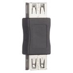 3 pièces tête femelle USB double droite Interface femelle USB double