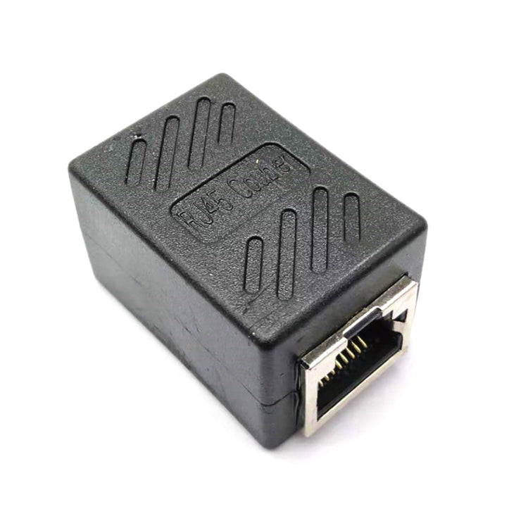Connecteur de câble réseau RJ45 droit 8P8C blindé double passage