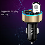 Halo Car MP3 Bluetooth Player Car Charger Car FM Transmitter 3.1A Car Charger, Elegant Black, Tyrant Gold, Snow Silver