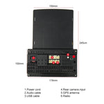 Lecteur MP5 de voiture à écran vertical HD 2,5D de 9,7 pouces avec navigation Android tout-en-un, Standard, Standard+Caméra 4 LED, Standard+Caméra 8 LED, Standard+Caméra 12 LED