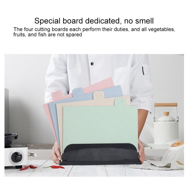 Ensemble de planches à découper multifonctionnelles antidérapantes en paille de blé, paille de blé