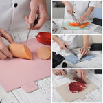 Ensemble de planches à découper multifonctionnelles antidérapantes en paille de blé, paille de blé