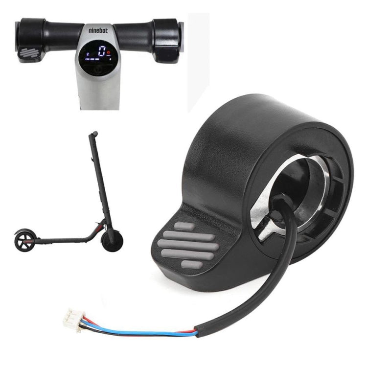 Accessoire de frein à cadran à doigt pour trottinette électrique Xiaomi n° 9 ES1 / ES2 / ES3 / ES4, blanc
